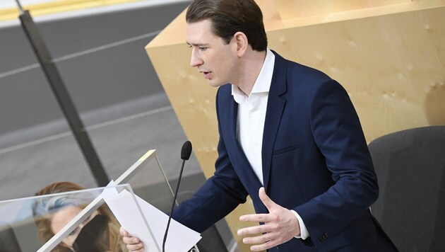 Bundeskanzler Sebastian Kurz (ÖVP) (Bild: APA/ROBERT JAEGER)