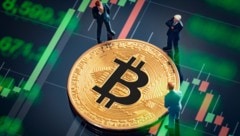 Kurz vor dem Wochenende stieg der Bitcoin-Kurs auf der Handelsplattform Bitstamp im Mittagshandel bis auf 97.500 Dollar. (Bild: ©Myst - stock.adobe.com)