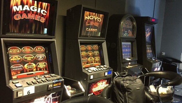 Diese Glücksspielautomaten wurden beschlagnahmt (Bild: BMF)