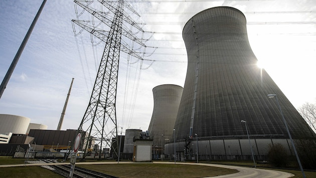 Kernkraftwerk im deutschen Gundremmingen (Bild: APA/AFP/LENNART PREISS)