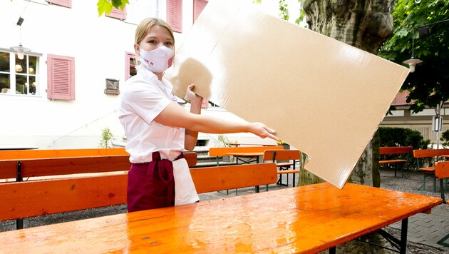 Die schwierigen Rahmenbedingungen machen der Gastronomie wieder zu schaffen! (Bild: Mathis Fotografie)