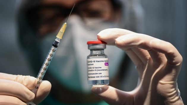 Der Impfstoff von AstraZeneca (Bild: AFP)