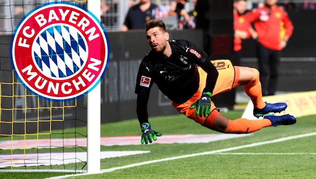 Ron-Robert Zieler (Bild: APA/AFP/Patrik STOLLARZ, Bayern München)