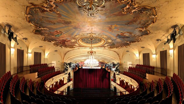 Der neubarocke Grundcharakter und die Zahl der Sitzplätze im Salzburger Landestheater (errichtet 1893) sollen erhalten bleiben. (Bild: Landestheater/Bernhard Hartmann)