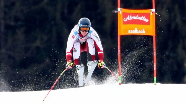 Christian Greber traut Riesentorlauf-Juniorenweltmeister Lukas Feurstein zukünftig auch in den Speed-Disziplinen einiges zu. (Bild: ANDREAS TROESTER)