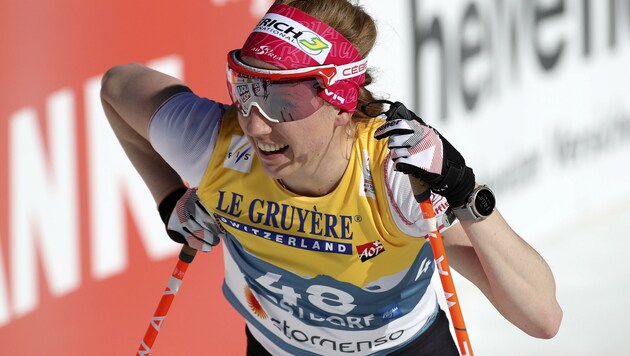 Teresa Stadlober freut sich auf das Weltcup-Finale im Engadin. (Bild: Tröster Andreas)