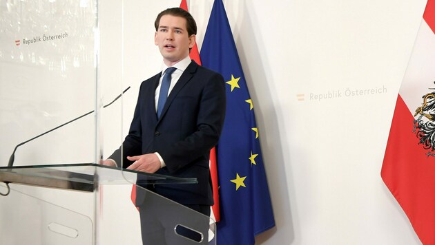 Bundeskanzler Kurz (Bild: APA/Roland Schlager)