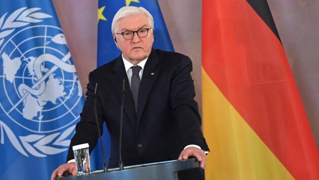 Der deutsche Bundespräsident zeigte sich erzürnt ob der Vorwürfe gegen zwei Unionspolitiker. (Bild: AFP/John MACDOUGALL)