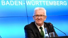 Baden-Württembergs Ministerpräsident Winfried Kretschmann (Bündnis 90/Die Grünen) (Bild: AFP)