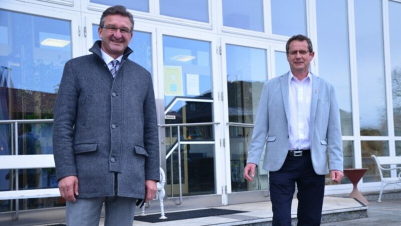Wolfgang Klinar (VP) und Thomas Schäfauer (SP) (Bild: Elisa Aschbacher )
