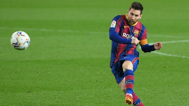 21 Jahre lang kickte Lionel Messi für den FC Barcelona. (Bild: AFP)
