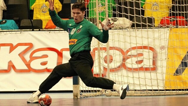 Thomas Eichberger arbeitet an der Rückkehr ins Handballtor. (Bild: Sepp Pail)