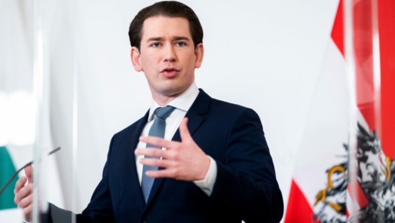 Bundeskanzler Sebastian Kurz (ÖVP) (Bild: APA/GEORG HOCHMUTH)