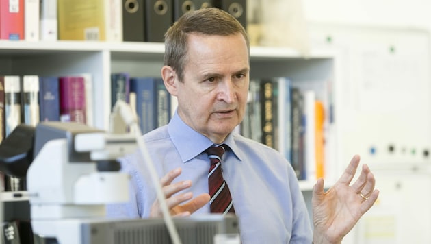 Primar Dr. Felix Offner leitet die Pathologie am Landeskrankenhaus in Feldkirch. (Bild: Mathis Fotografie)