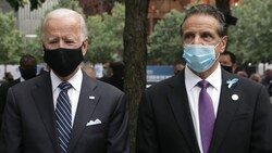 US-Präsident Biden und Gouverneur Cuomo (Bild: AFP)
