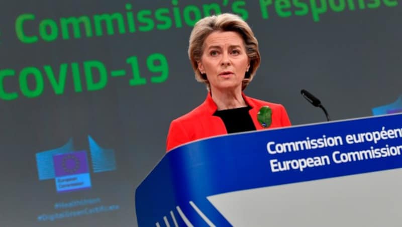 EU-Kommissionspräsidentin Ursula von der Leyen (Bild: AP)