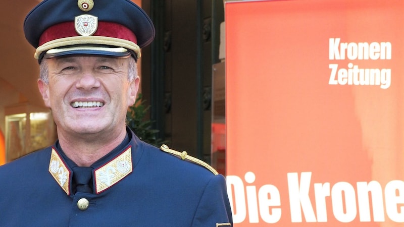 Franz Popp, Landespolizeidirektor Niederösterreich (Bild: Gabriele Moser)