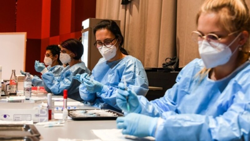 Von den 48.500 Angemeldeten im Bezirk Schwaz wurden rund 46.000 geimpft. (Bild: LIEBL Daniel | zeitungsfoto.at)