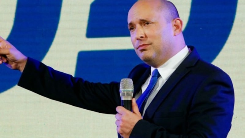 Naftali Bennett aus der Siedlerbewegung: Herausforderer von rechts. (Bild: AFP)