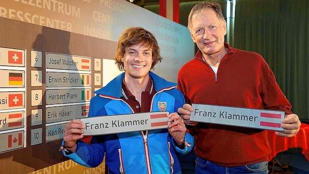 Julian Waldner spielt Ski-Legende Franz Klammer. (Bild: Starpix/Alexander TUMA)