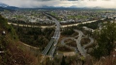 Auf der Rheintalautobahn haben sich wilde Szenen abgespielt. (Bild: Stiplovsek Dietmar)