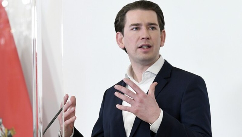 Bundeskanzler Sebastian Kurz (ÖVP) (Bild: APA/Helmut Fohringer)