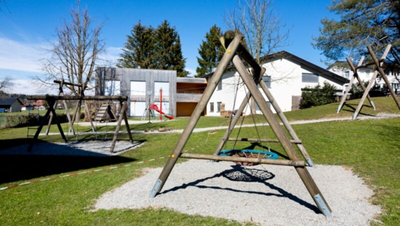 Der Kindergarten Kirchdorf in Hörbranz ist bereits geschlossen. (Bild: Mathis Fotografie)