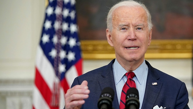 US-Präsident Joe Biden (Bild: APA/AFP/MANDEL NGAN)