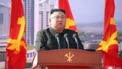 Nordkoreas Diktator Kim Jong Un (Bild: KCNA via KNS)