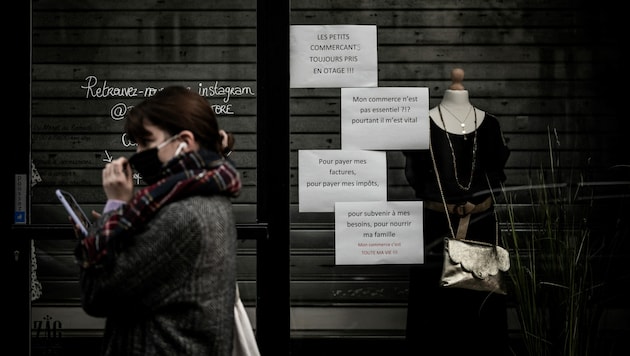 Auch die Stadt Lyon ist vom Lockdown betroffen (Bild: AFP)