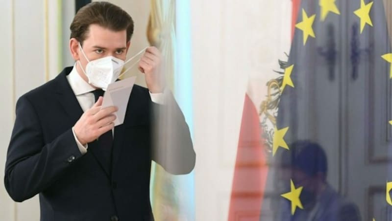 Bundeskanzler Sebastian Kurz (ÖVP) (Bild: APA/Helmut Fohringer)