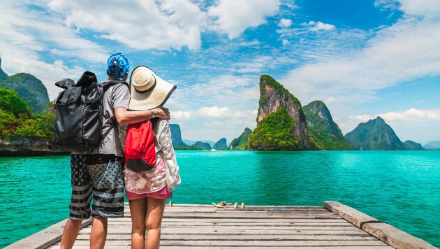 The dream trip to Phuket almost turned into a cost trap for two Carinthians after their separation (symbolic image). (Bild: stock.adobe.com - day2505)