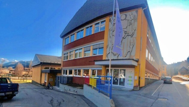 Die Volksschule Stadl an der Mur (Bild: Kevin Geißler)