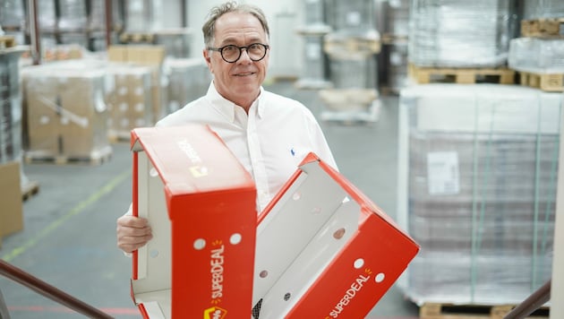 „Wir sind ein kleines, innovatives Unternehmen“, sagt Gottfried Maier, der mittlerweile bei Maistapack 15 Mitarbeiter beschäftigt. (Bild: Markus Wenzel)