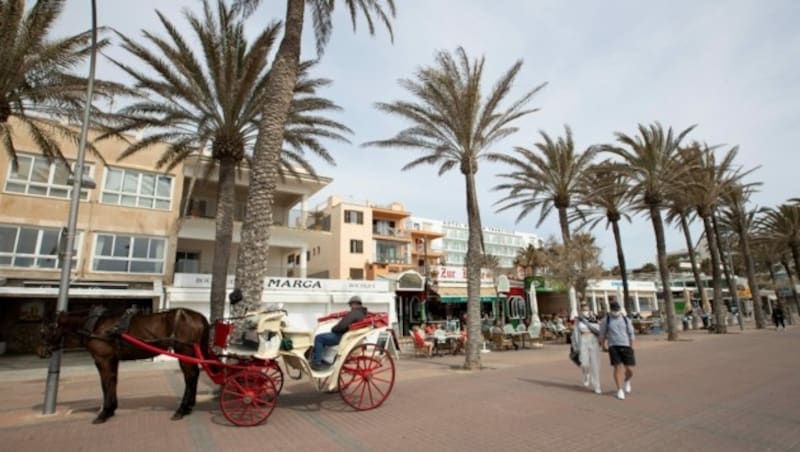 Die Touristiker auf Mallorca sind für den Gästeansturm aus Deutschland gut gerüstet. (Bild: AFP)