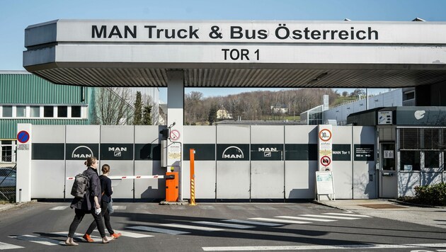 Der große Wahltag bei MAN in Steyr ist für 7. April fixiert, nur die Lehrlinge dürfen schon diese Woche abstimmen. (Bild: Markus Wenzel)