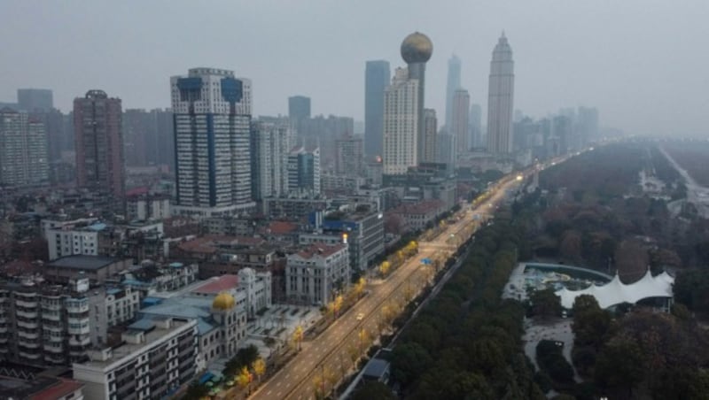 Wuhan ist eine Unterprovinzstadt und die Hauptstadt der Provinz Hubei mit etwa acht Millionen Einwohnern. (Bild: AFP)