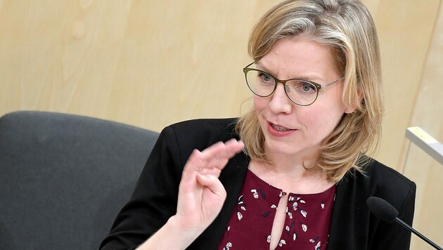 Klimaschutzministerin Leonore Gewessler (Bild: APA/ROLAND SCHLAGER)