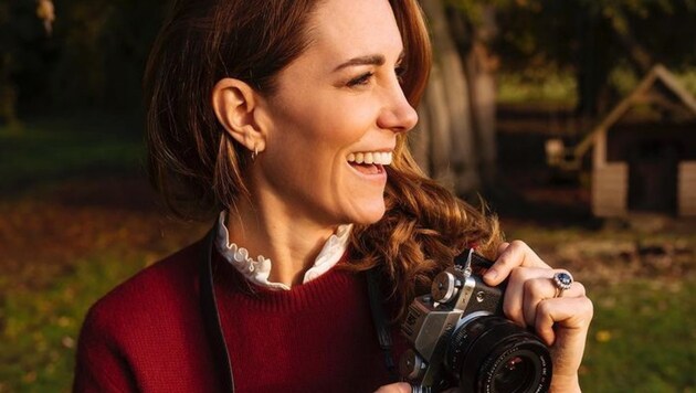 Herzogin Kate macht mit einem tollen Schnappschuss Werbung für ihren ersten Bildband. (Bild: instagram.com/kensingtonroyal)