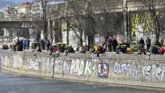 Die Polizei konnte im Bereich des Donaukanals mehrere Dealer festnehmen. (Bild: APA/Hans Punz)