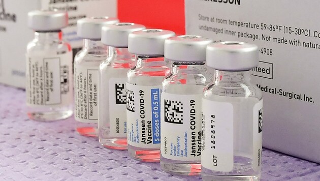 Geimpft wird mit mehreren Impfstoffen, auch mit Johnson & Johnson. (Bild: AFP)