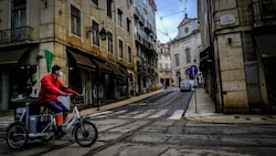 Die portugiesische Hauptstadt Lissabon. Das Land auf der iberischen Halbinsel hatte Ende Jänner noch eine Sieben-Tage-Inzidenz von 878. (Bild: AFP)