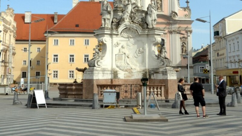 Niederösterreich verlängert wie Wien den Lockdown - im Bild St. Pölten. In Eisenstadt will man noch abwarten. (Bild: APA/HERBERT PFARRHOFER)