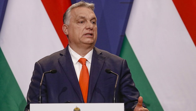Ungarns Premier Viktor Orban (Bild: The Associated Press)