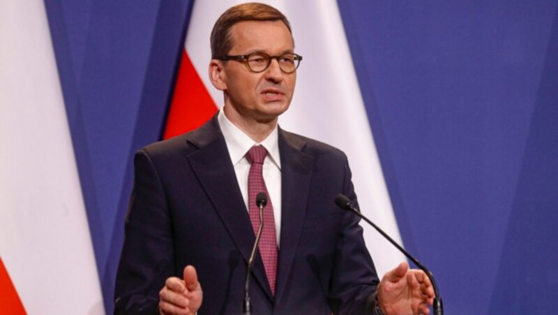 Polens Premier Matteusz Morawiecki (Bild: The Associated Press)