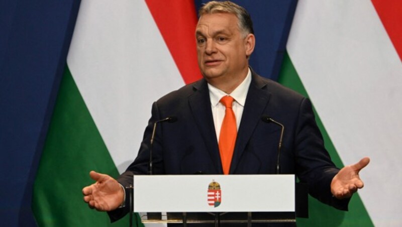 Ungarns Premierminister Viktor Orban (Bild: AFP)