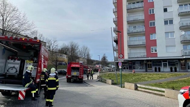 Am Ostermontag kam es in Oberpullendorf zum Zimmerbrand (Bild: Christian Schulter)