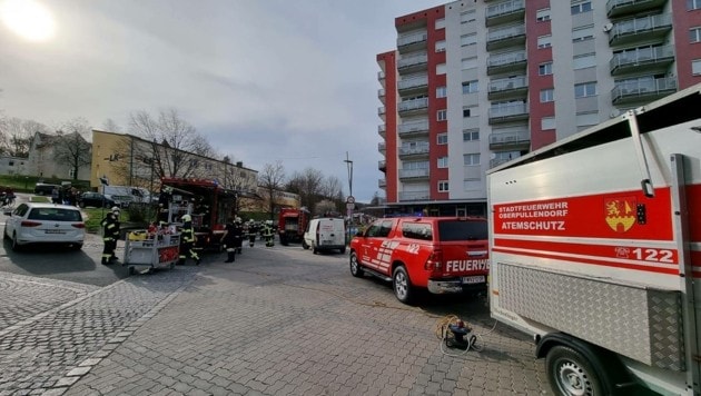 12 Feuerwehren waren am Ostermontag im Einsatz (Bild: FF Oberpullendorf)