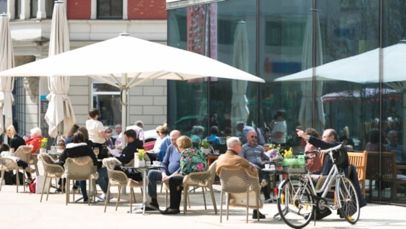 Kein Gastrobesuch ohne Test - wohl auch ein Grund, weshalb das Ländle Meister darin ist. (Bild: Mathis Fotografie)