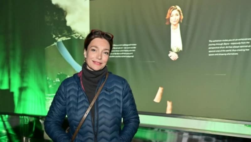 Virtuelle Ausstellungsführung mit Aglaia Szyszkowitz (Bild: C.Jobst)